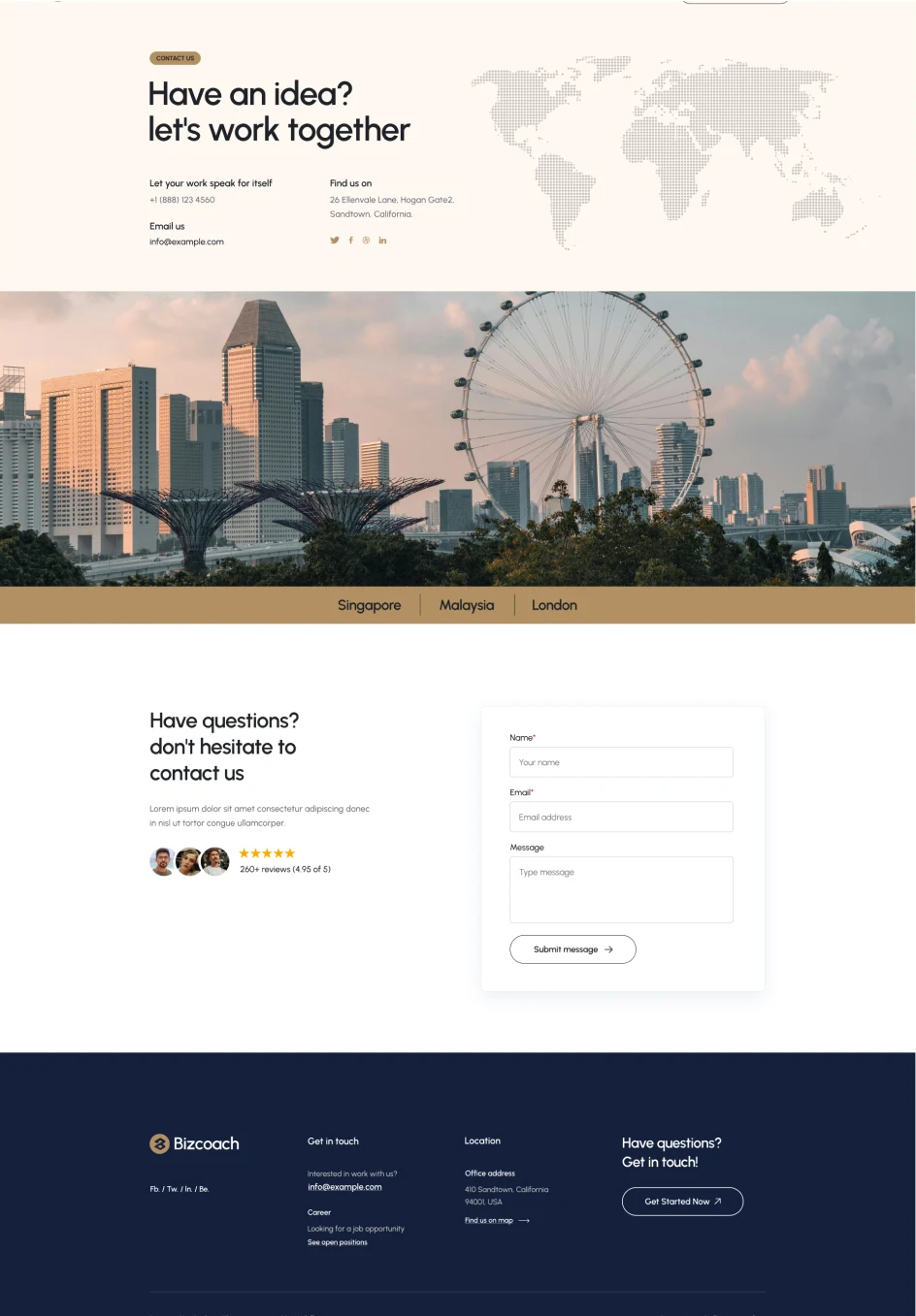 Contact Page