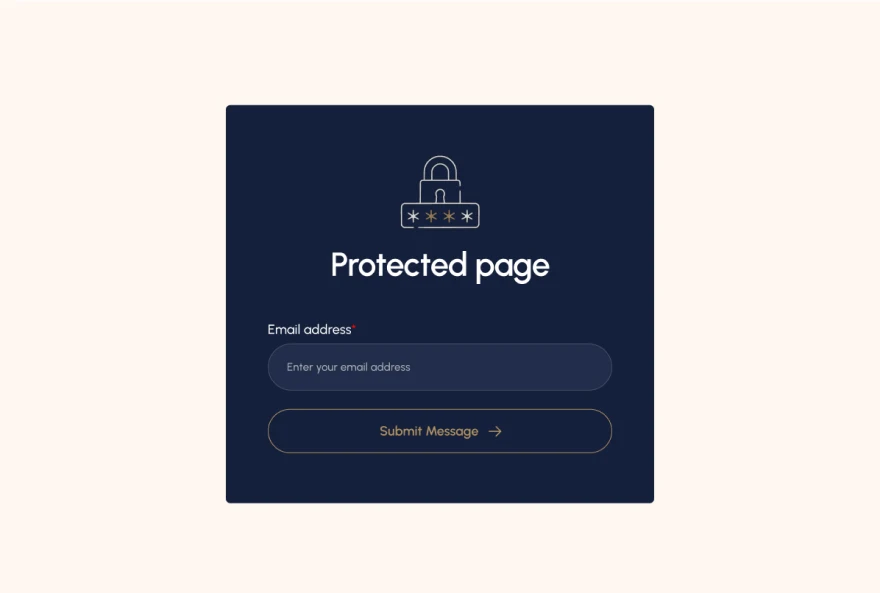 Protected Page